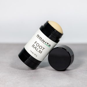 Vegan Foot Balm, Natural Foot Care Products, Natural Foot Cream, Foot Moisturizer, Natural Foot Balm for cracked Heels, Cracked Heels Cream