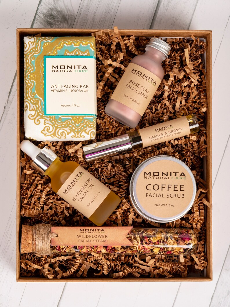 Facial Care Gift Set Facial Care Spa Gift set Beauty Etsy