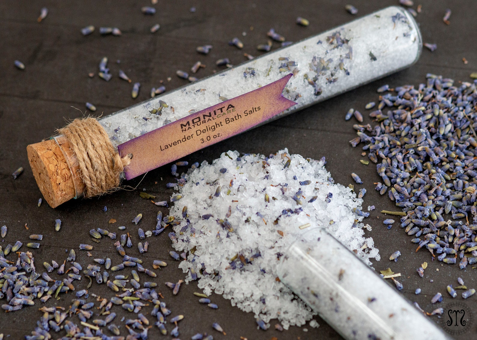 Bath Salt Test Tubes Handcrafted Bath Soaks 100 Natural Etsy