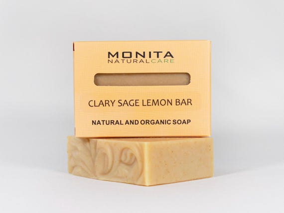 Clary Sage Lemon Soap Bar