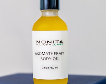 Aromatherapy Body Oil, After Shower Bath Oil, Botanical Infused Body Oil, Hydrating Body Oil, Natural Body Oil, Aftershave Body Moisturizer