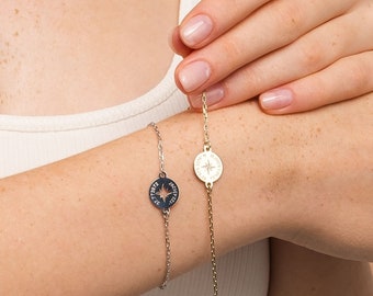 Coordinate Bracelet, Coordinates Latitude Longitude Bracelet, GPS Location Bracelet
