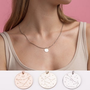 Constellation Necklace, Zodiac Constellation Jewelry