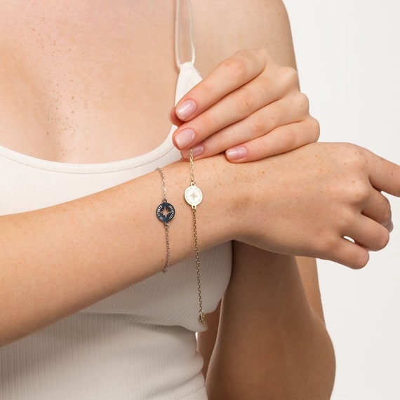 Coordinate Bracelet, Coordinates Latitude Longitude Bracelet, GPS Location Bracelet