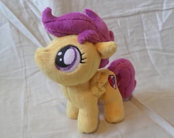 My Little Pony Friendship is Magic Handmade Custom 6&#39;&#39; Plush- Filly Scootaloo