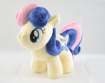 My Little Pony Friendship is Magic Handmade Custom 8'' Plush- Bon-Bon/Sweetie Drops