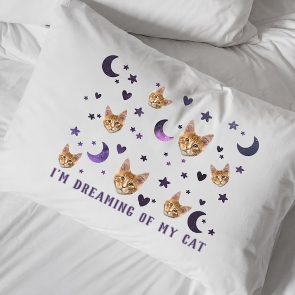 Cat Pillowcase Etsy