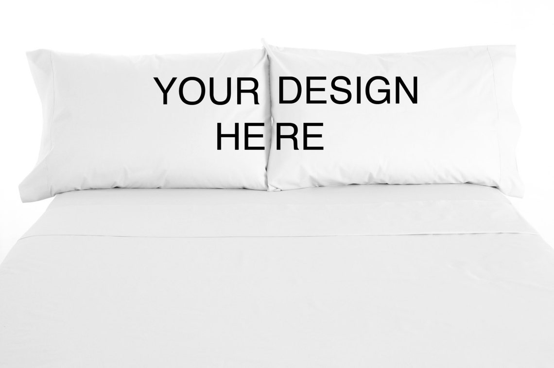 Personalized Custom Printed Pillowcases Etsy