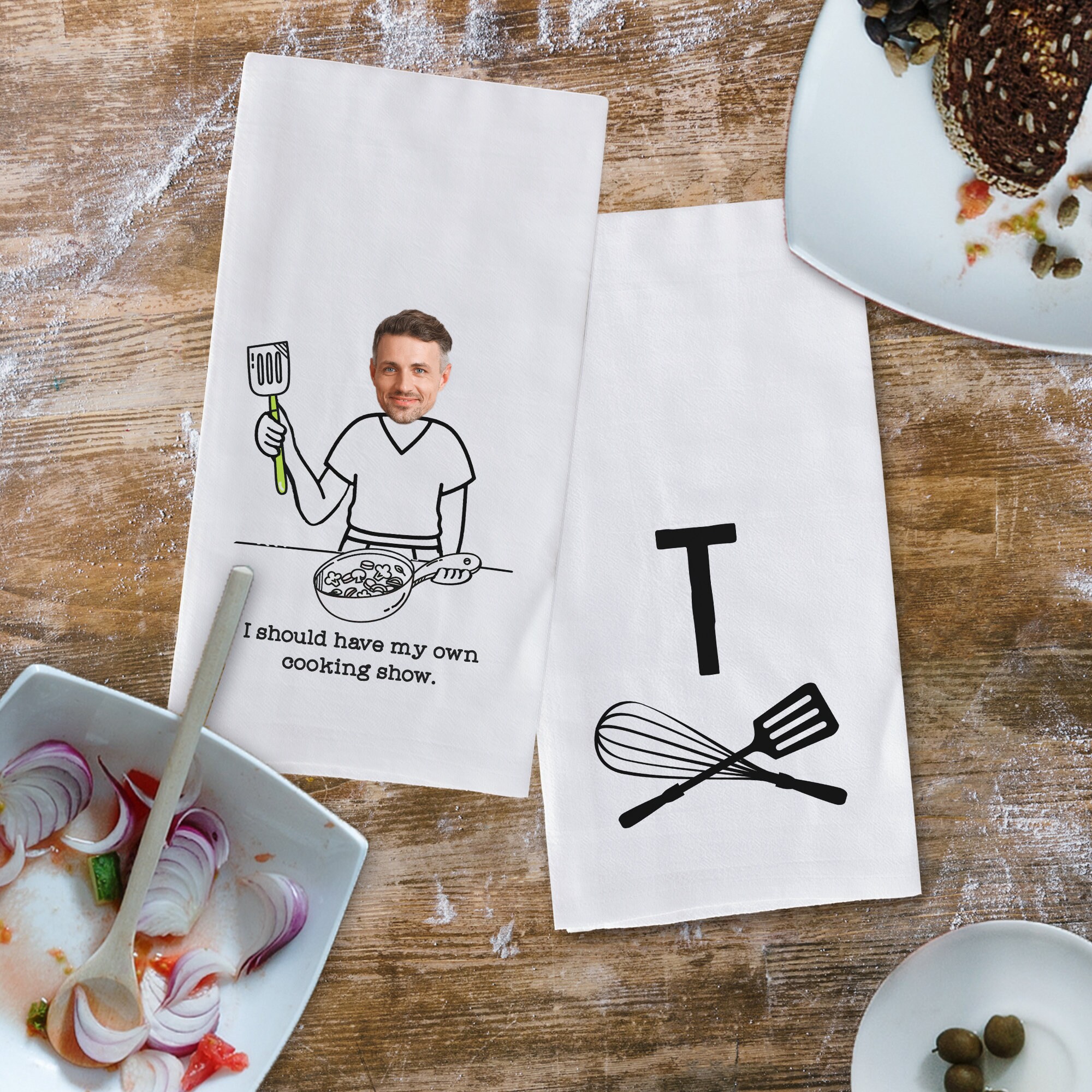 LXOMILL Funny Kitchen Towels for Men, Women, BBQ Grilling Cooking Dish  Towels, Funny Birthday Gifts for Husband, Dad, Boyfriend, Friend, Hilarious  Gag