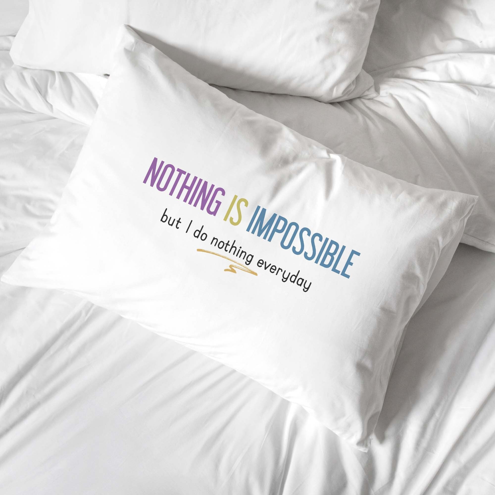 Funda De Almohada Inspiradora Con Definición De Sustantivo X