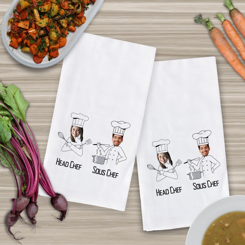 Personalized Kitchen Towels.