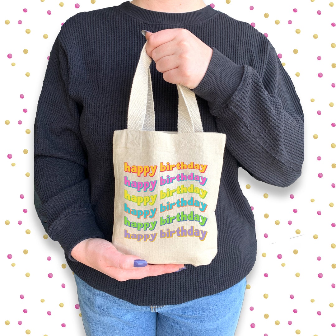 OAOCOLOR Birthday Gift Bag - 1 Piece Festive Party Favor Bag For Presents & Goodies - View #9