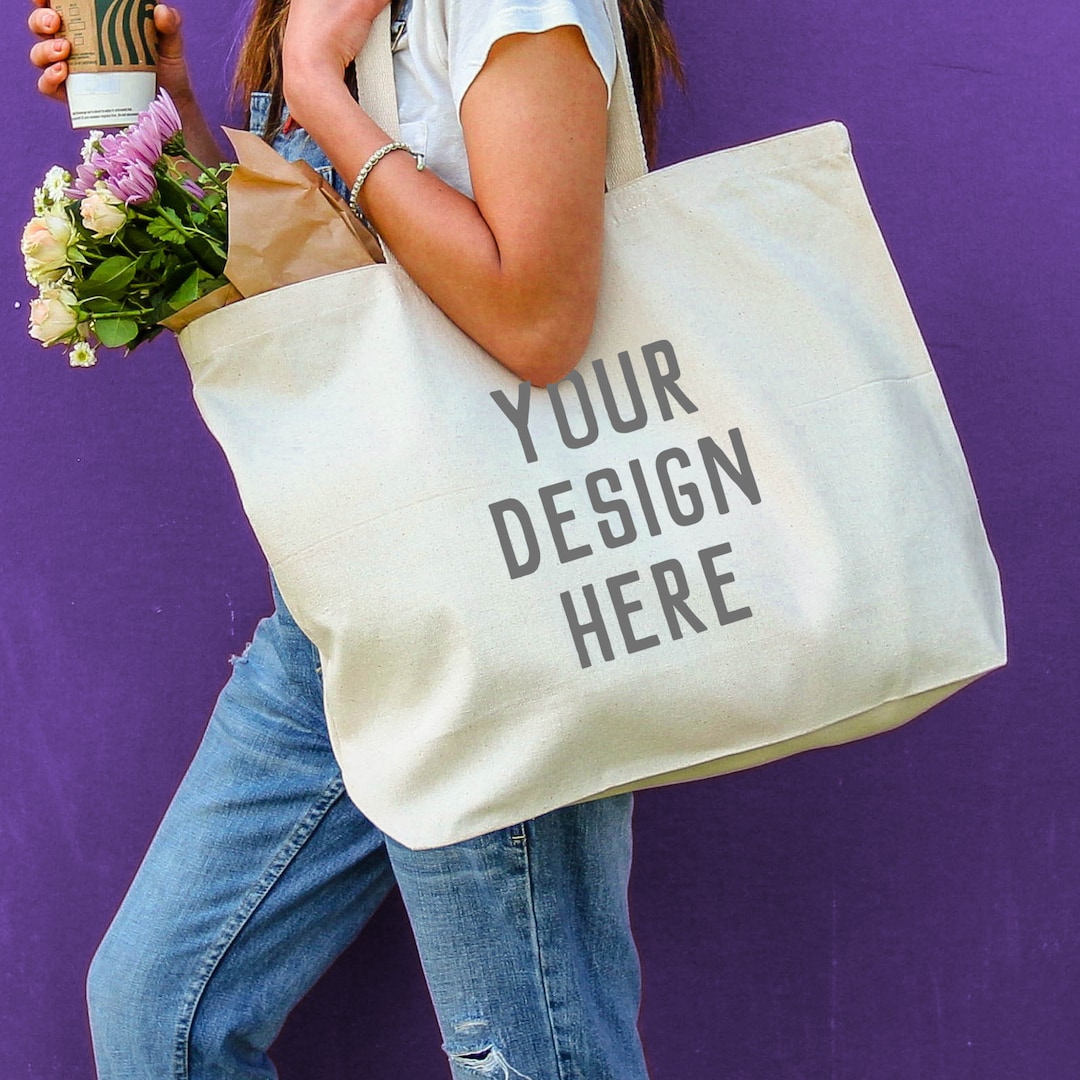 Tote bag online with printed design