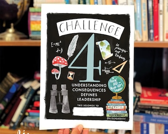 Classical Conversations Challenge 4 Guide Cover: Watercolor Art Print (PDF & JPEG Download