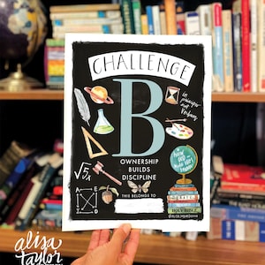 Classical Conversations Challenge B Guide Cover: Watercolor Art Print (Digital Download)