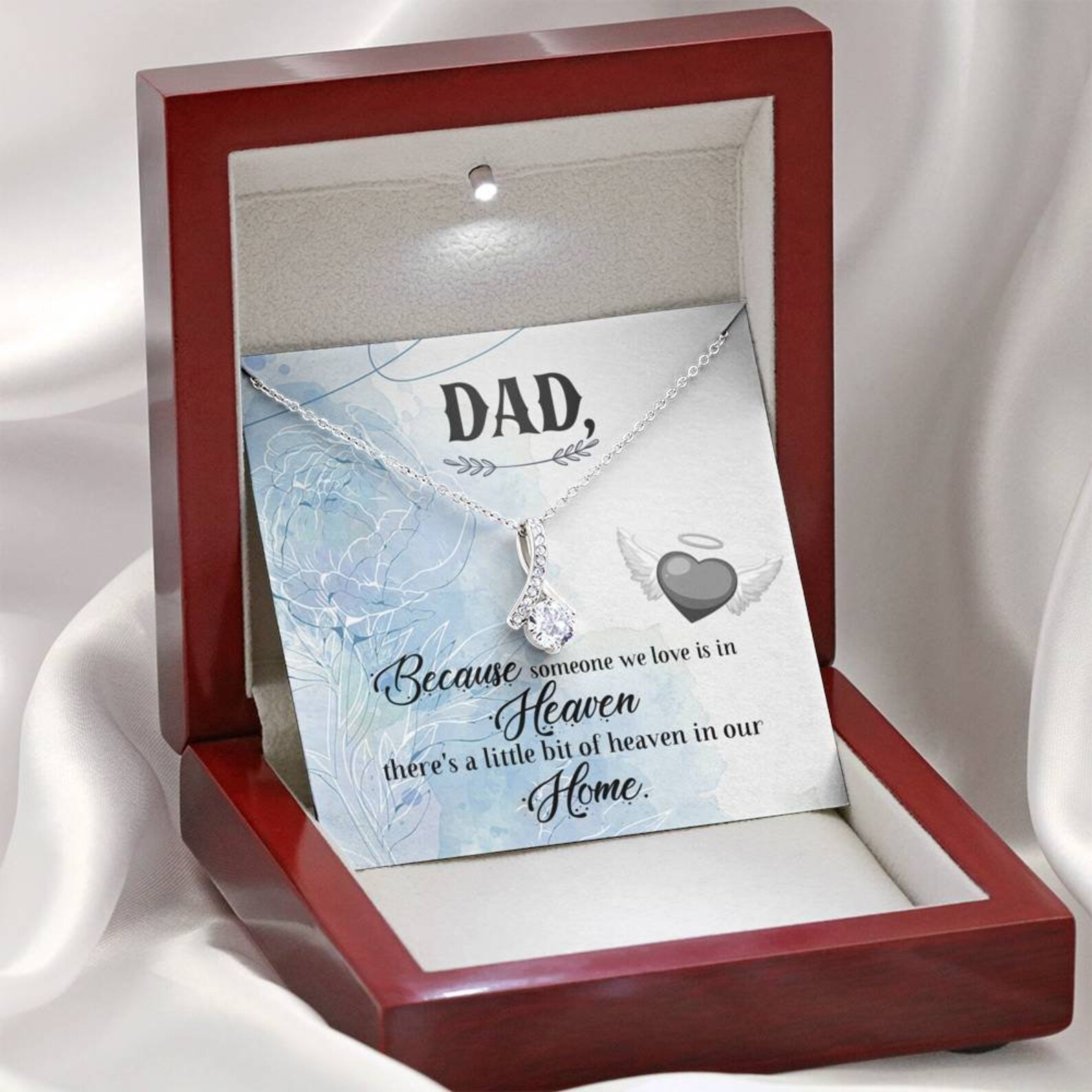 Memorial Gifts for Loss of Father Dad Memorial Gift Sympathy Etsy