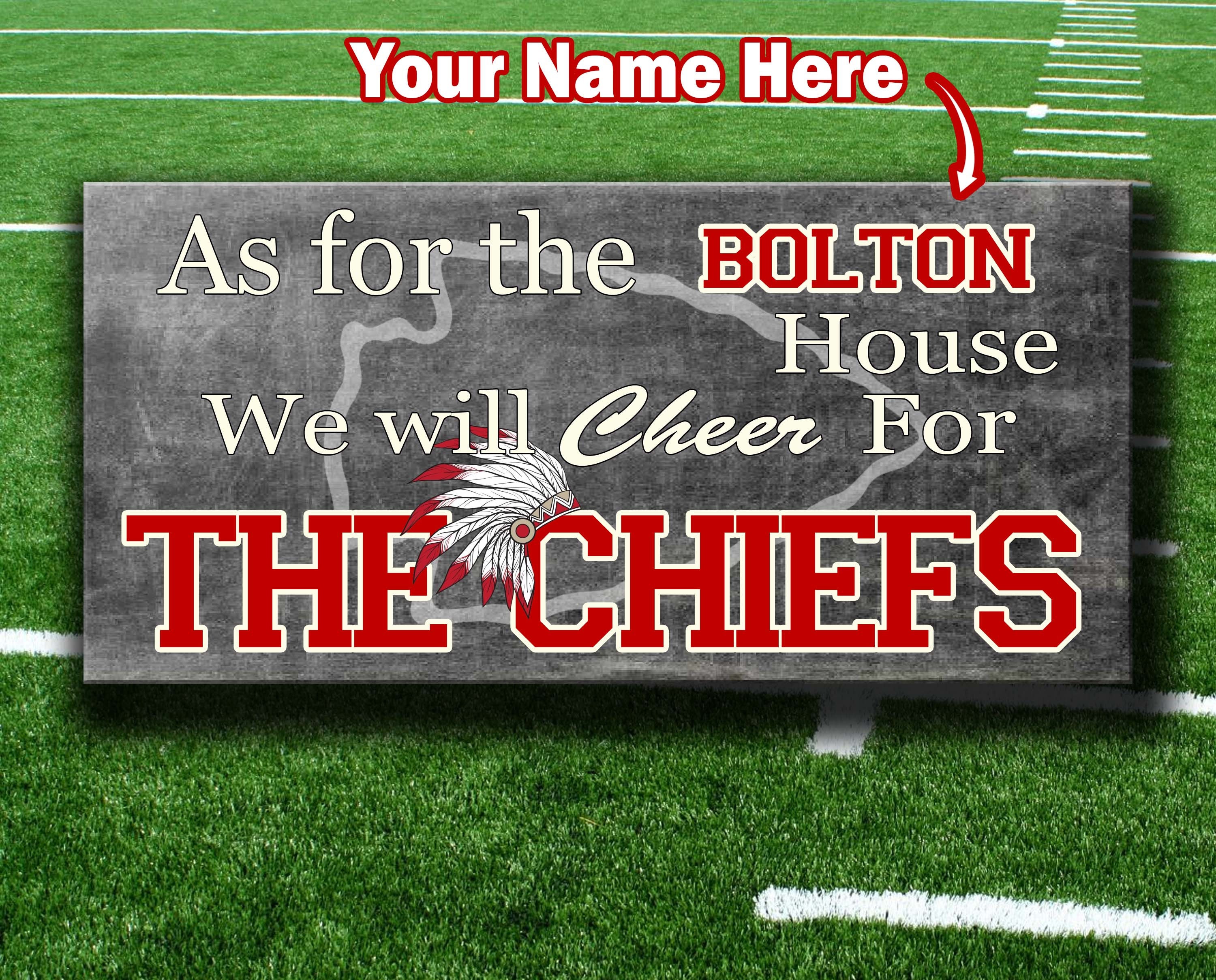 Custom Football Sign - Etsy