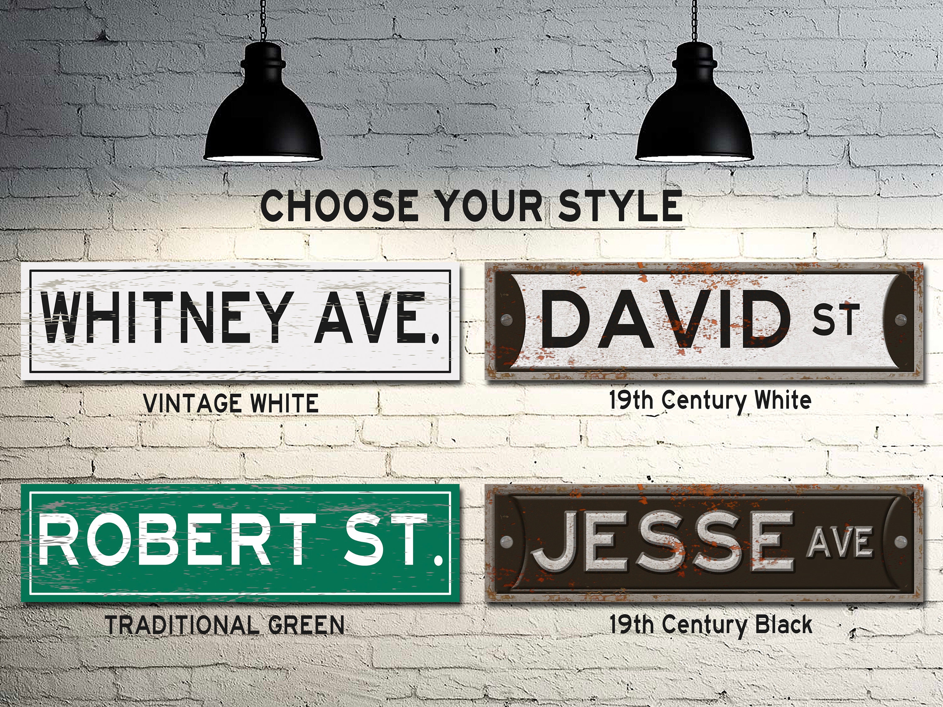 Custom Street and Road Signs - Etsy