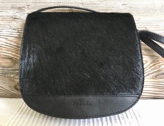 Leather clutch bag Lauren Ralph Lauren Black in Leather - 40657769
