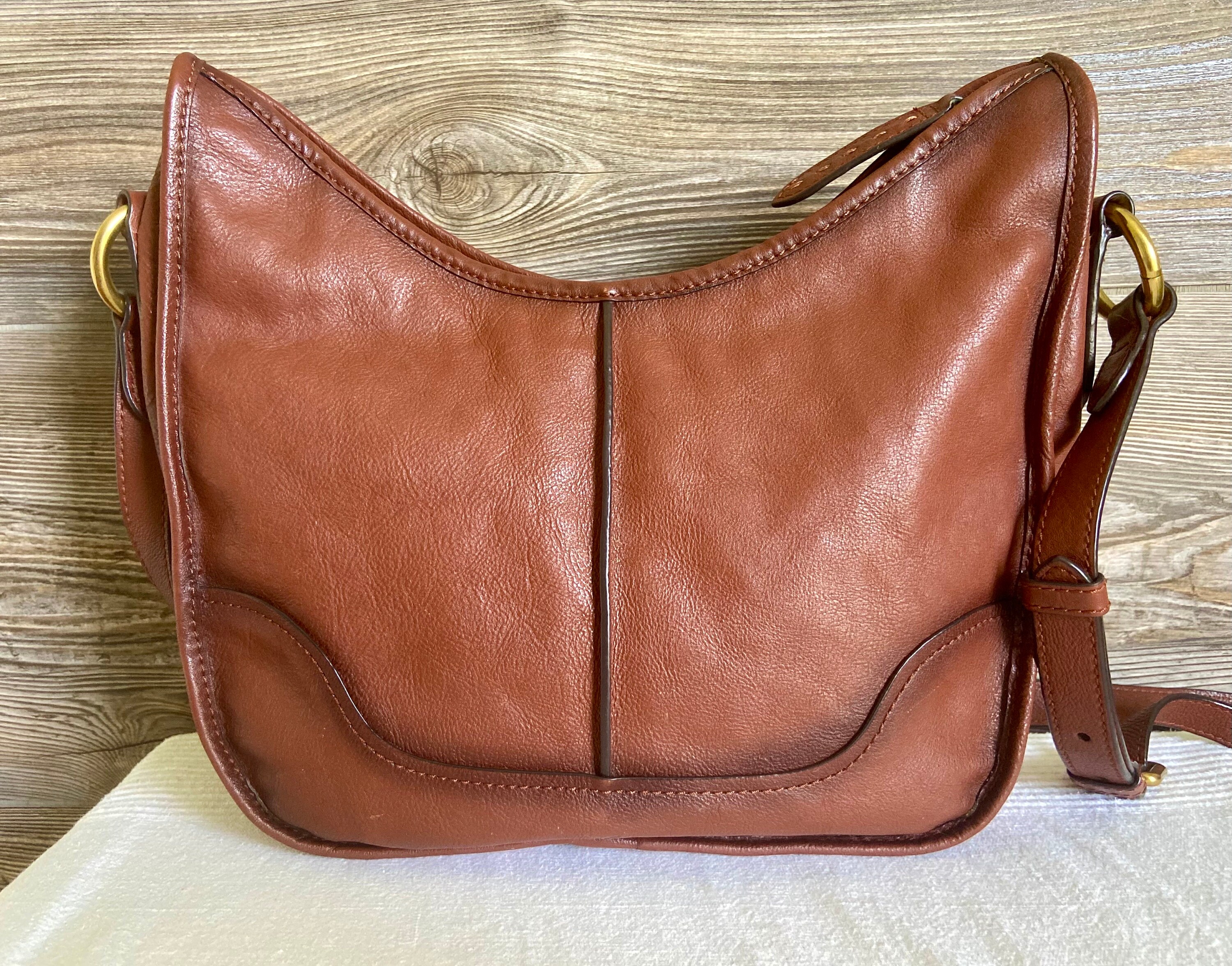 Vintage FRYE Cara Cognac Leather Shoulder Saddle Shoulder Bag Ship Free Etsy Canada