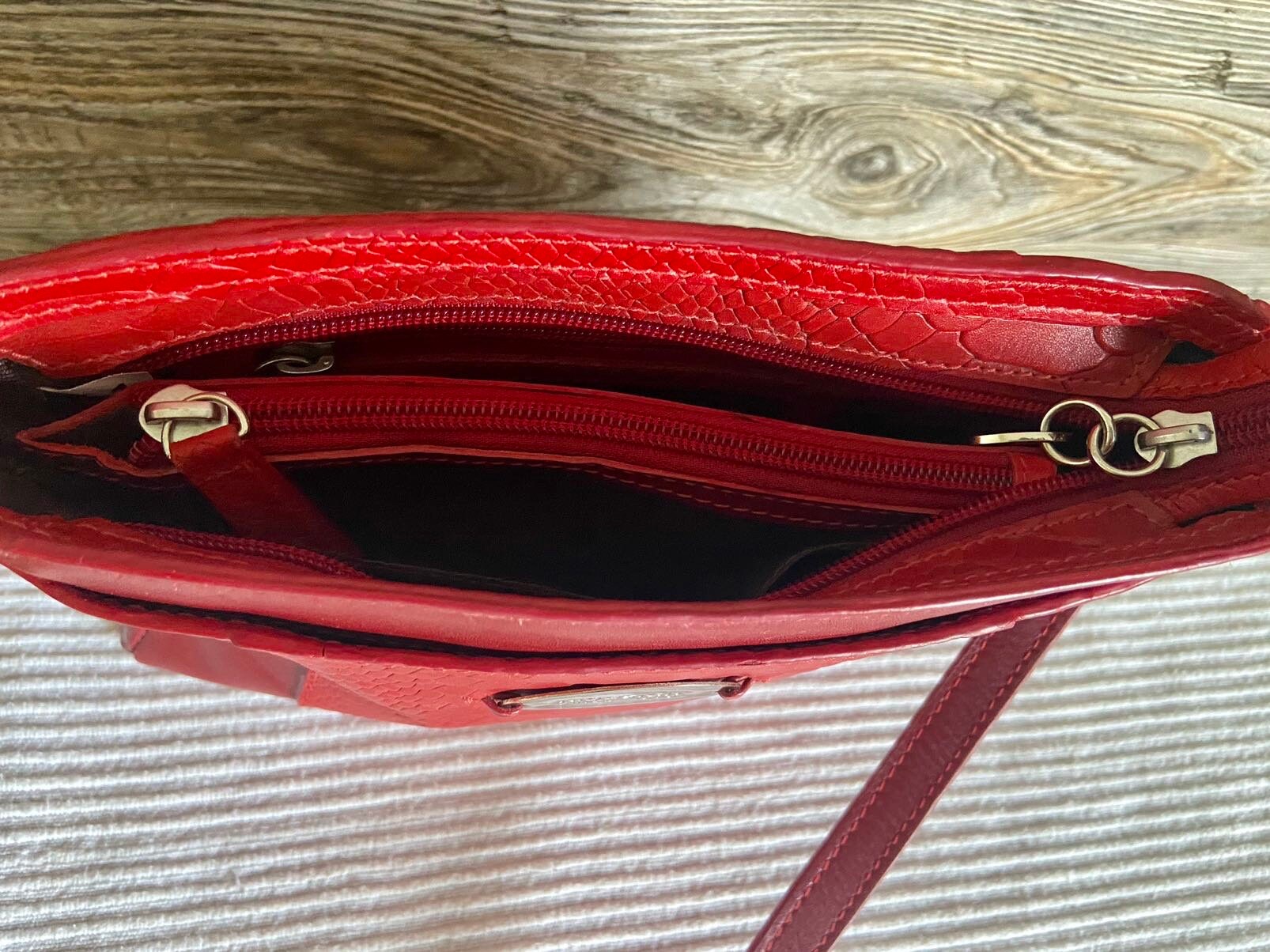 HIDESIGN red leather bag  Red leather bag, Bags, Leather