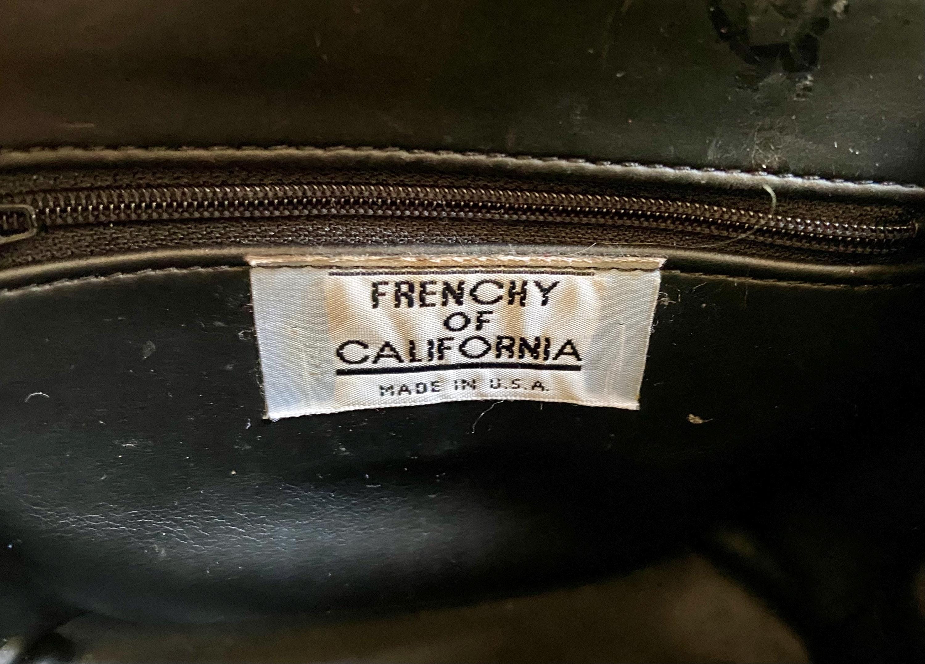 Vintage Frenchy of California Shoulder Bag Purse Ship Free 