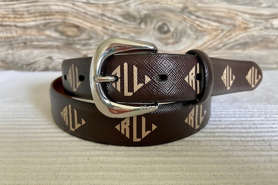 COMING SOON Lauren Ralph Lauren BELT SIZE S Buy Lauren Ralph Lauren Lauren Navy 2.5cm Skinny Logo-Keeper  main image 3