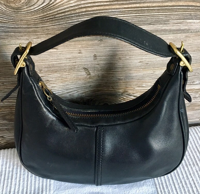 Vintage COACH Legacy Top Zip West Hobo Shoulder Bag Black Vintage COACH Legacy Top Zip West Hobo Shoulder Bag Black