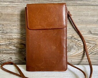 Vintage Wilson Leather Messenger Bag W/ Adjustable Padded  display picture 3