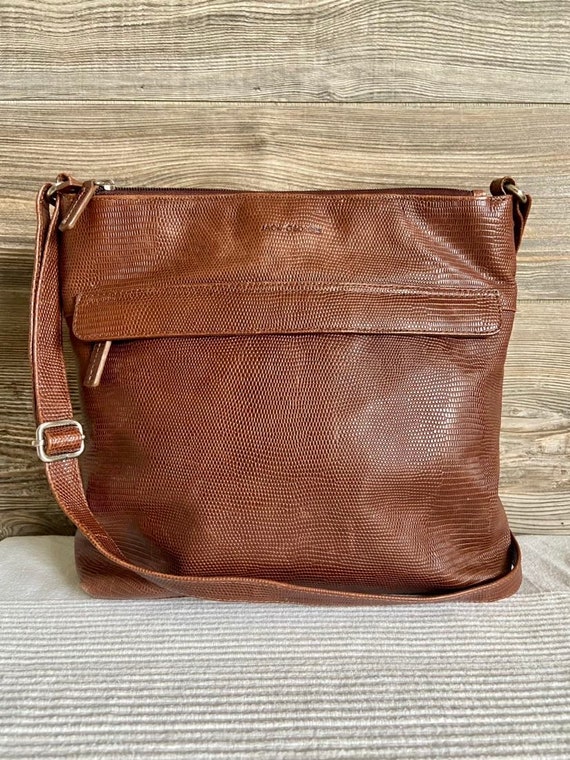 Jack Georges Voyager Leather Sling Bag #7582