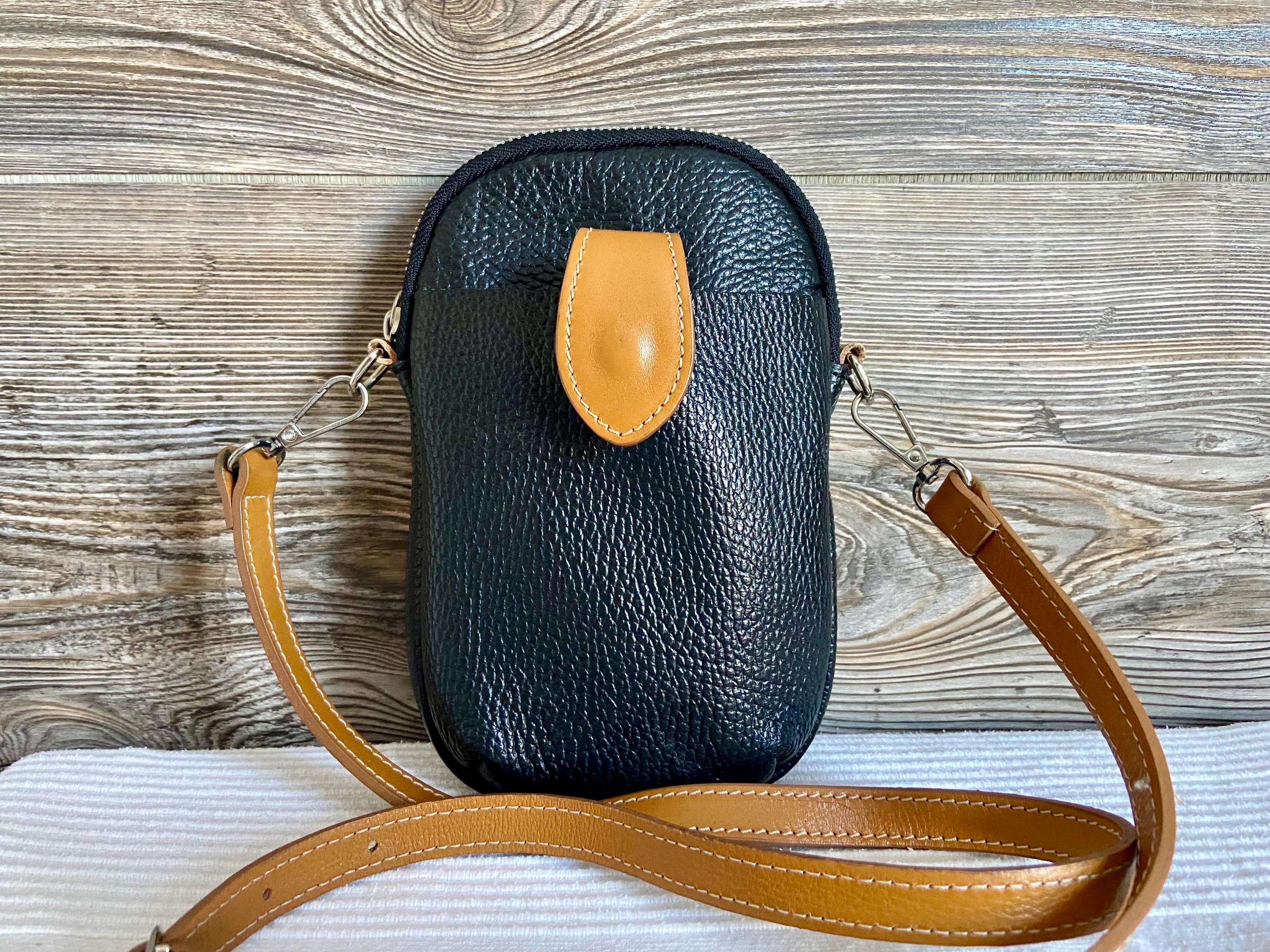 Vintage Divina Firenze Amanda Black Leather Italian 