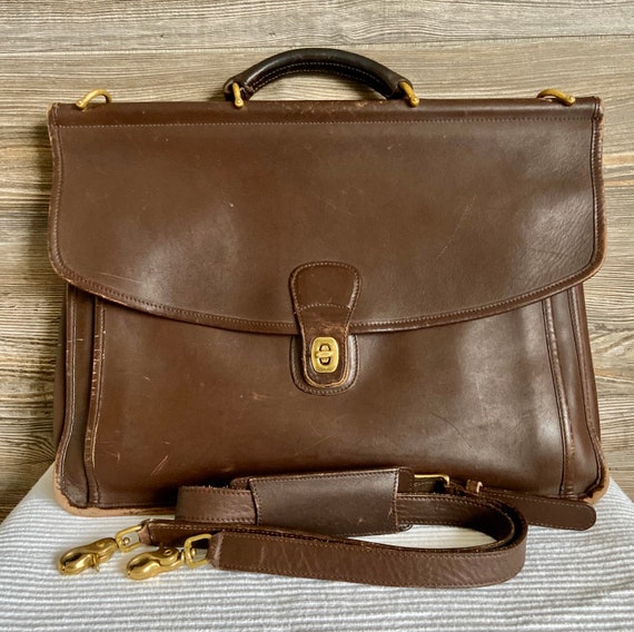 vintage coach beekman briefcase