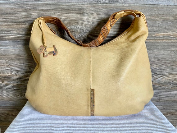 Vintage Radley Beige Hobo Shoulder Bag - Etsy Denmark