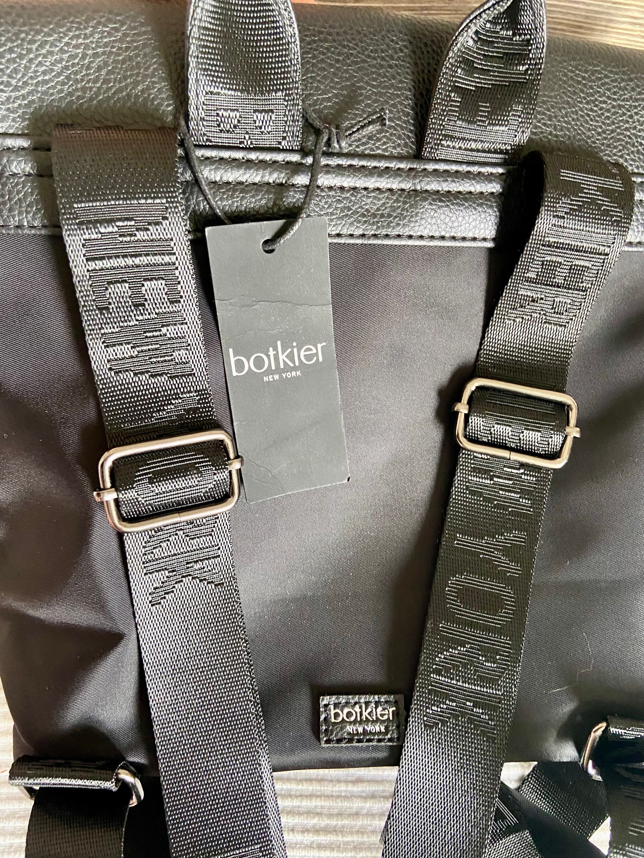 Vintage BOTKIER Black Backpack Daypack Shoulder Bag Ship Free - Etsy