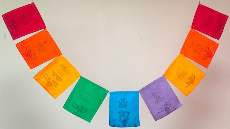 Beloved Dog Prayer Flag. All proceeds to families in Mexico. Beloved Dog Prayer Flag. All proceeds to families in Mexico.