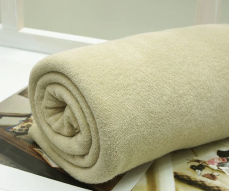 Terry Cloth Fabric in 8 Colors By The Yard Etsy