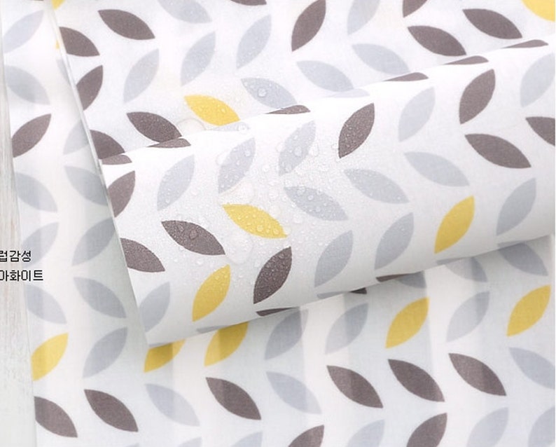 Laminated Cotton Fabric Leaf By The Yard