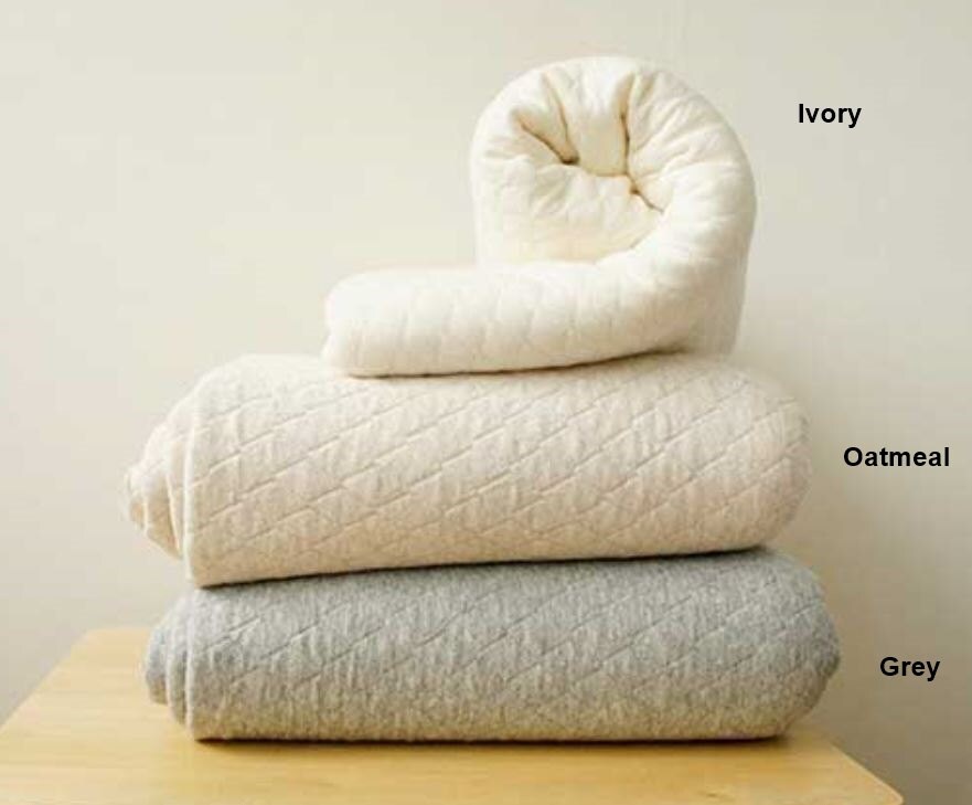 Quilted Knit Fabric in 3 Colors By The Yard Etsy