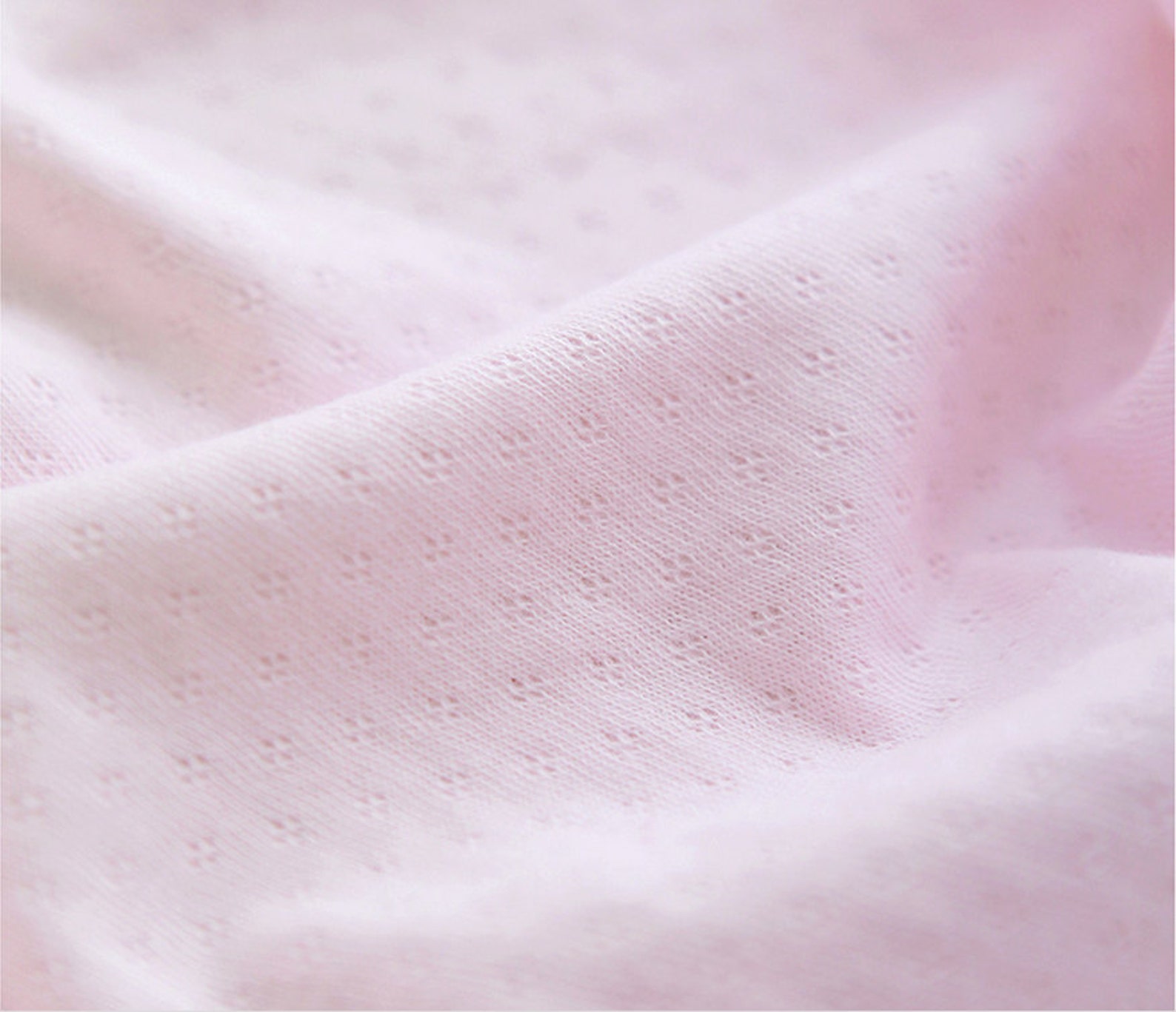 Pointelle Knit Fabric in 5 Colors By The Yard Etsy