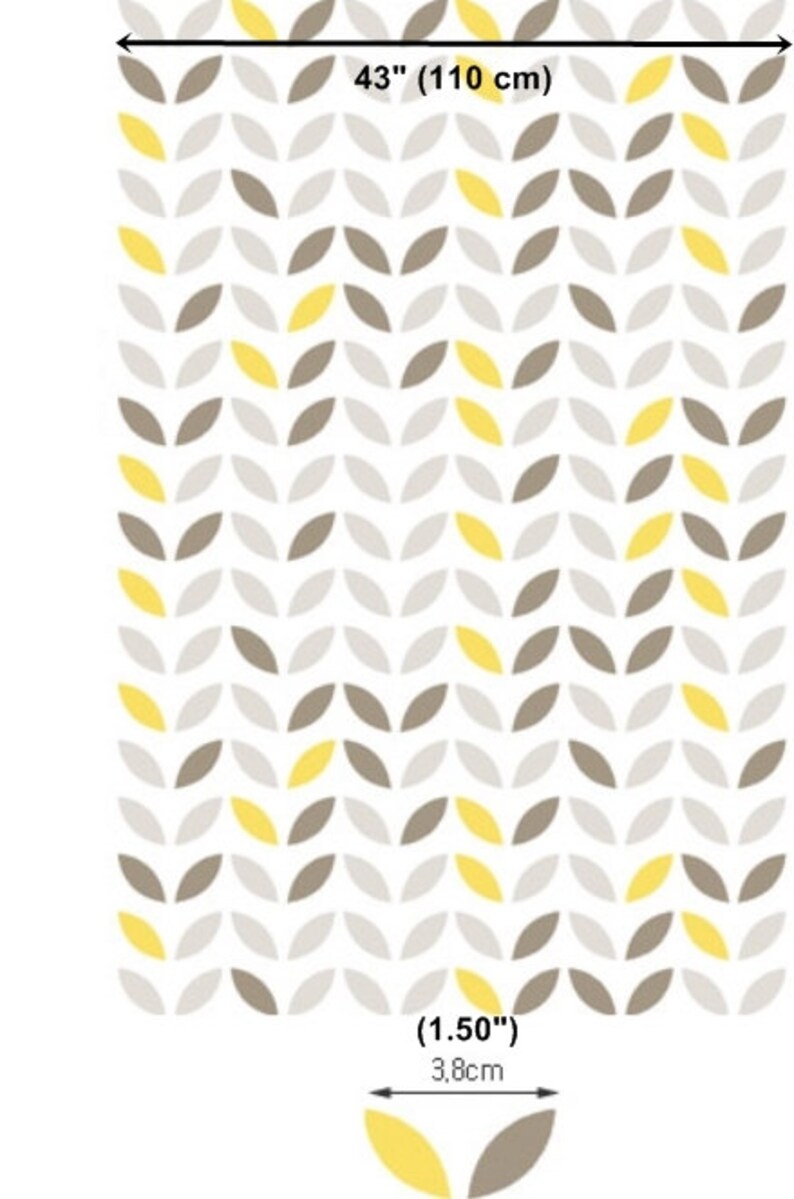 Laminated Cotton Fabric Leaf By The Yard