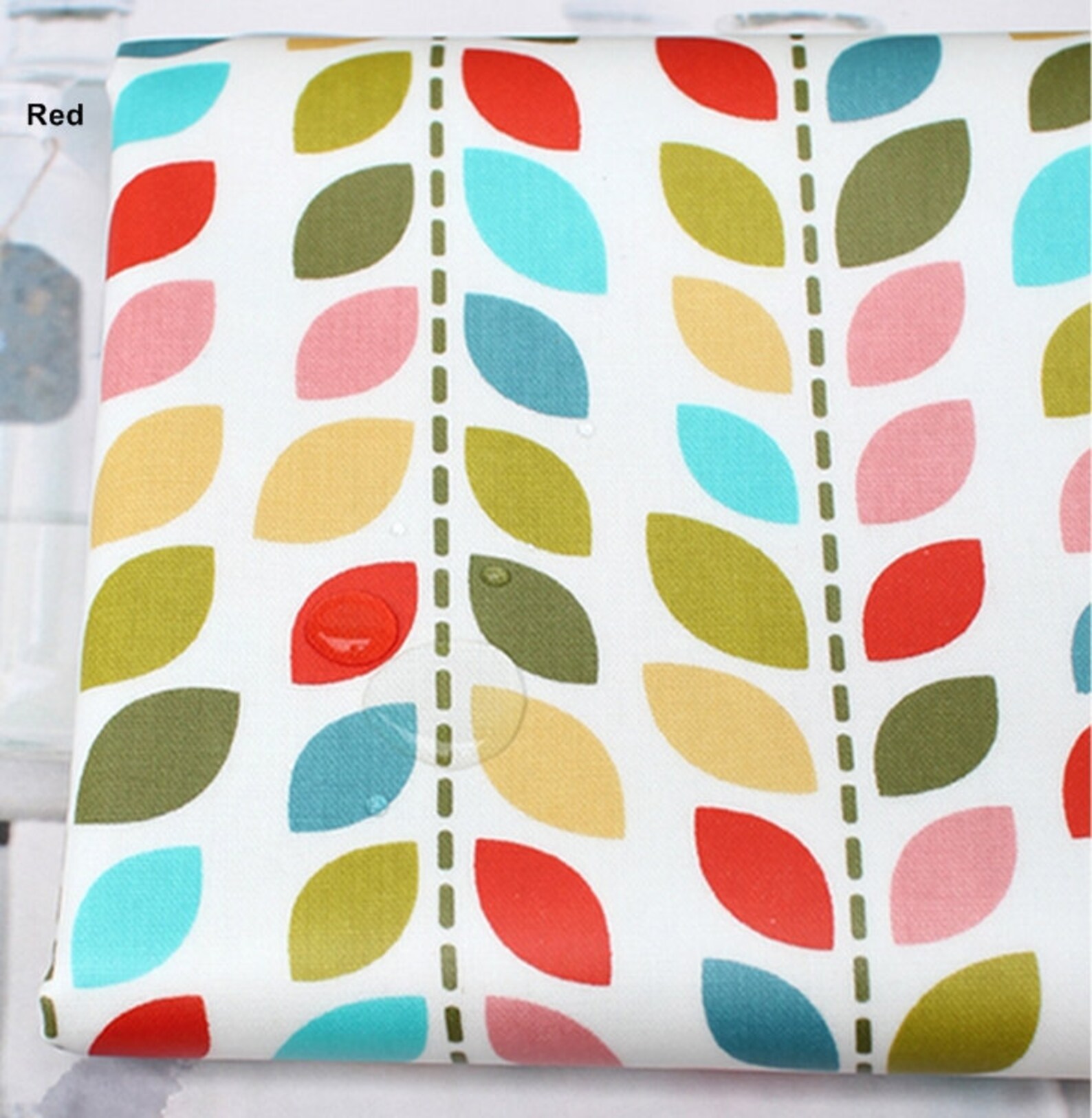 Laminated Cotton Fabric in 2 Colors By The Yard Etsy