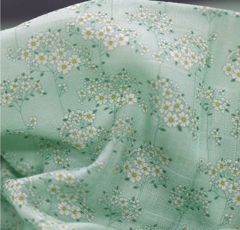 Double Gauze Fabric By The Yard Etsy