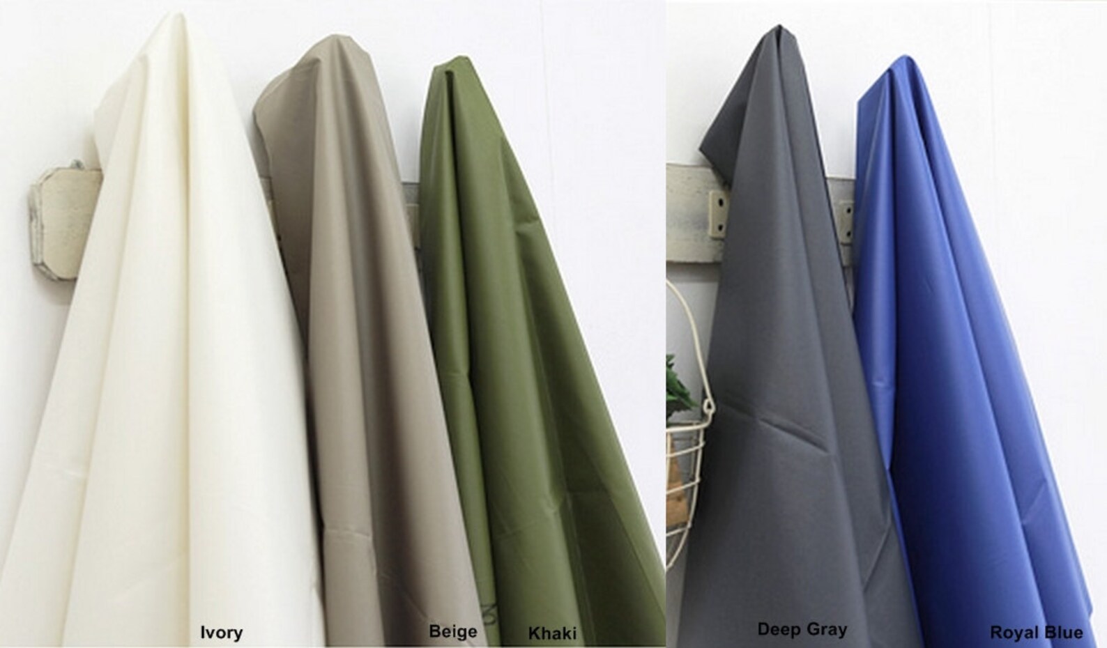 UV Resistant PUL Fabric in 8 Solid Colors By The Yard Etsy