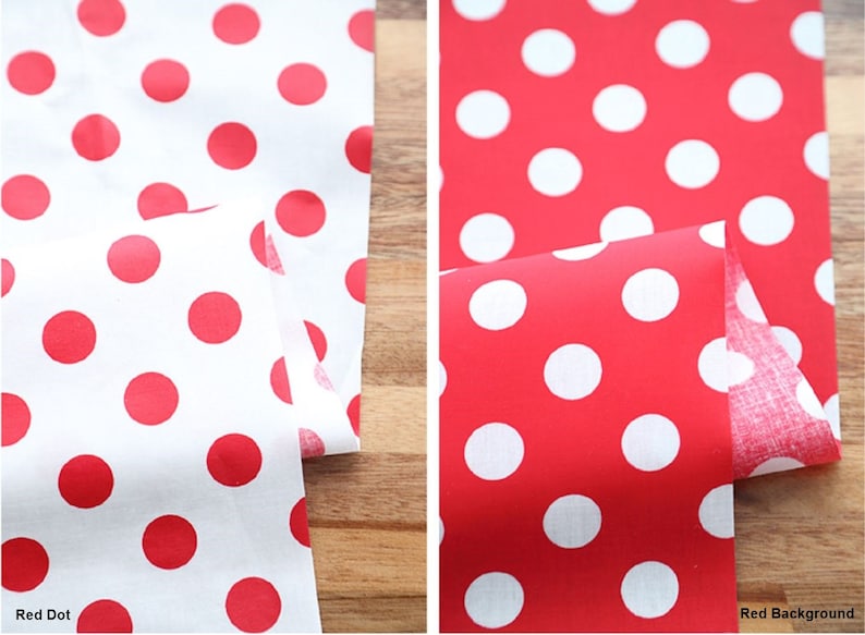 Laminated Cotton Fabric Polka Dot in 8 Colors By The Yard