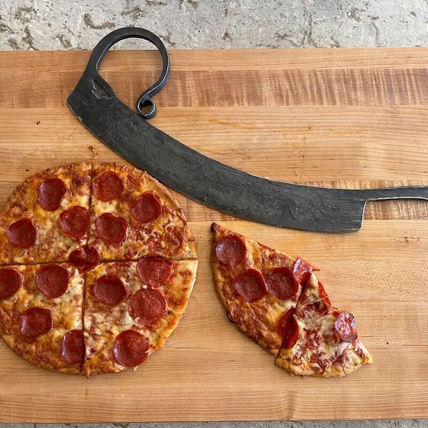 Handgeschmiedeter Pizza-Rocker