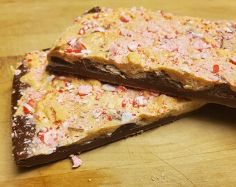 Carolina Reaper Peppermint Bark! Spicy and delicious treat. World's Hottest Peppermint Bark.