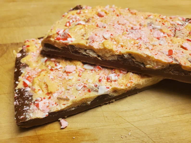 Carolina Reaper Peppermint Bark Spicy and delicious treat. World's Hottest Peppermint Bark. image 1