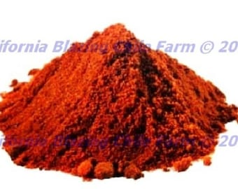 1 ounce 100% Pure Trinidad Scorpion Powder Viciously Hot! Proudly Made in the U.S.A. Organic and Superhot!