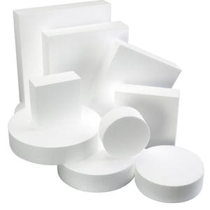 Styrofoam Cylinder Slices, Diameter 8 Cm 3, Height 5cm 2, Soft Cylinders  Sold in Sets of Six, Drum Size Cylinders, Cylinder Foam 