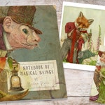 Art book "Notebook of magical beings"